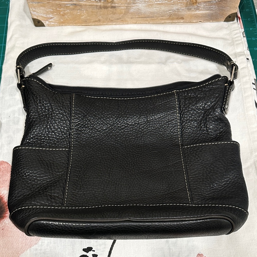 Fossil Black Pebble Leather Women's Shoulder Bag